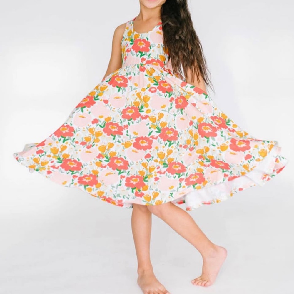 Remie Girl tank dress in Flower Market, size 5